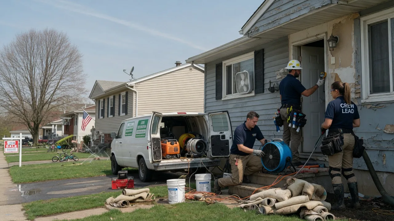 Flood Cleanup in Monmouth Beach, NJ near me